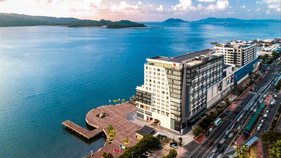 Kota Kinabalu Marriott Hotel Exterior