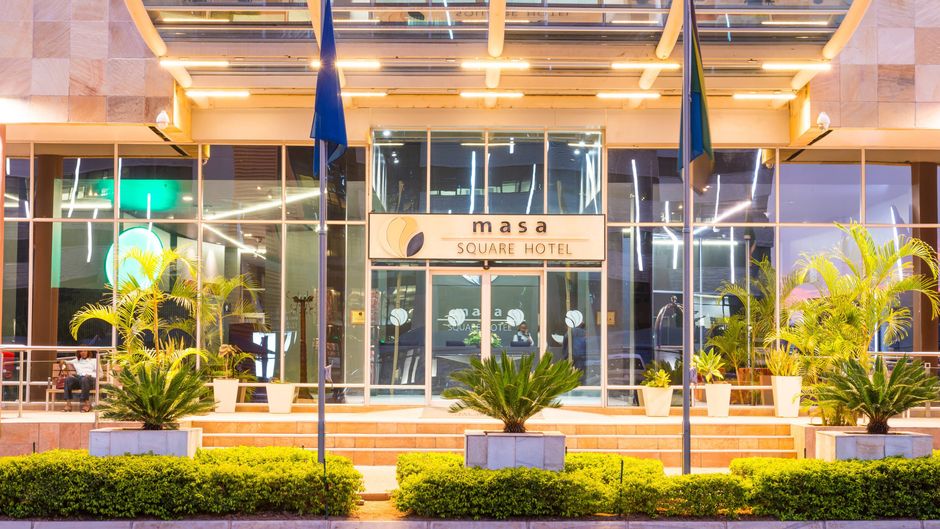 Protea Hotel Gaborone Masa Square Exterior