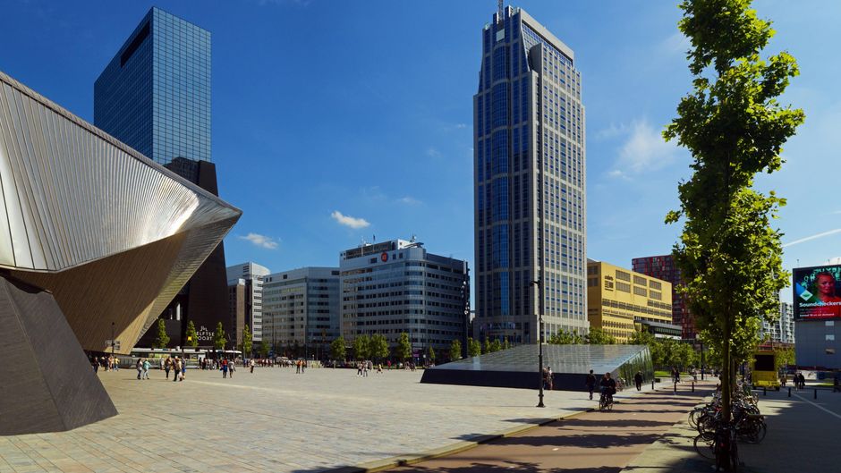 Rotterdam Marriott Hotel Exterior