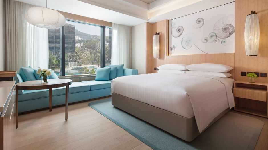 Hong Kong Ocean Park Marriott Hotel Room