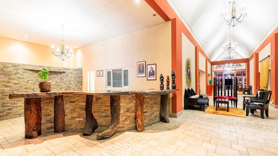 Protea Zambezi River Lodge Lobby