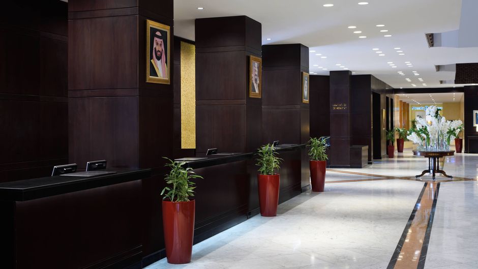 Riyadh Marriott Hotel Lobby