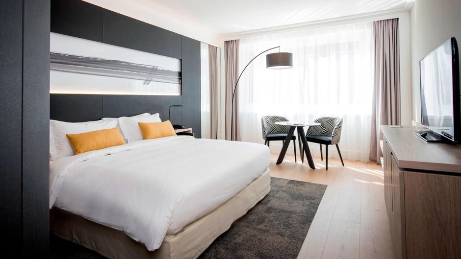 Lyon Marriott Hotel Cite Internationale Room