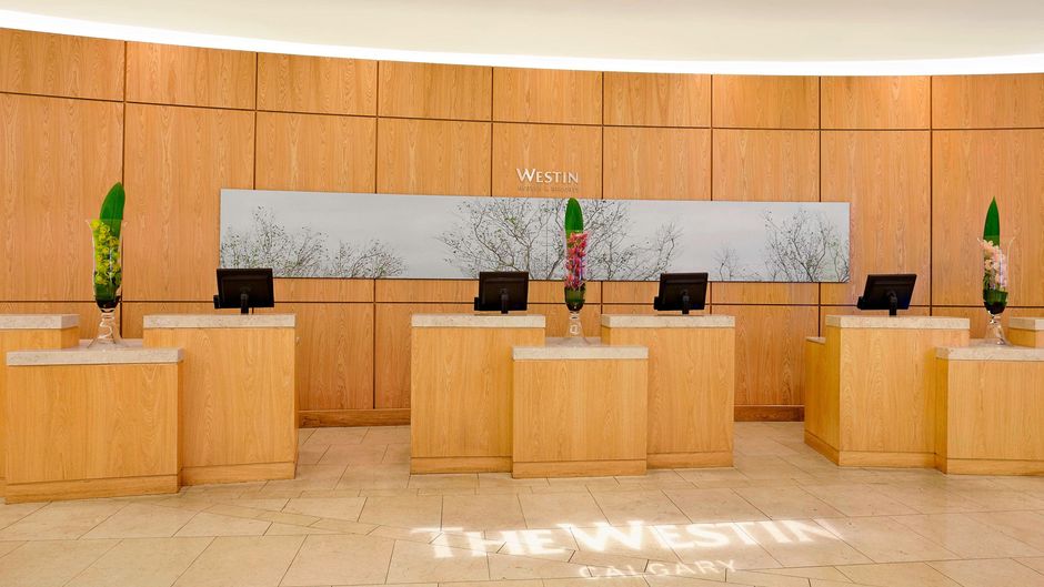 The Westin Calgary Lobby