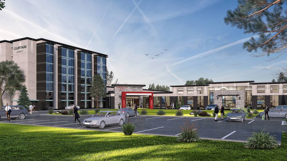 TownePlace Suites by Marriott Oshawa Exterior
