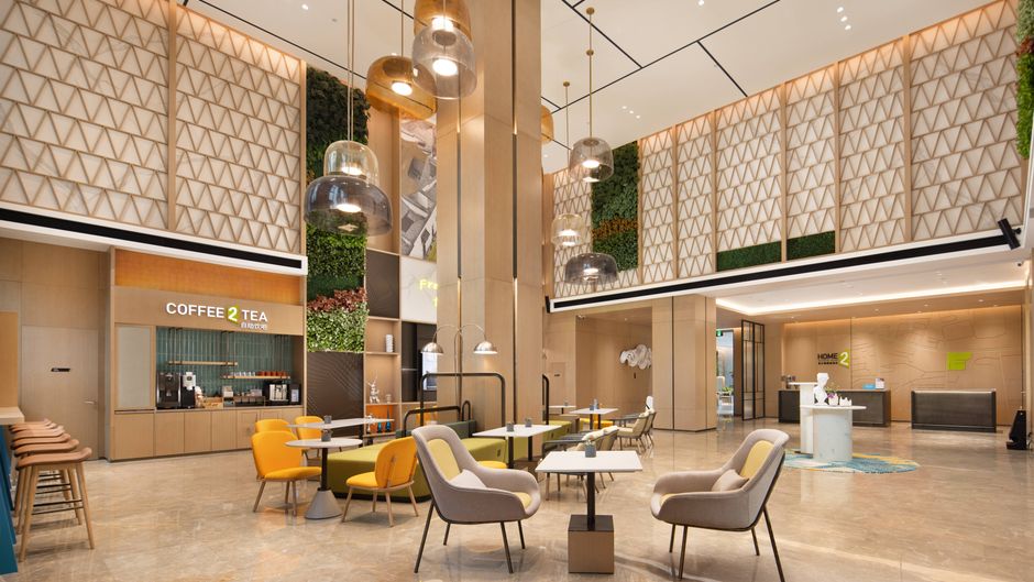 Home2 Suites by Hilton Fuzhou Cangshan Lobby