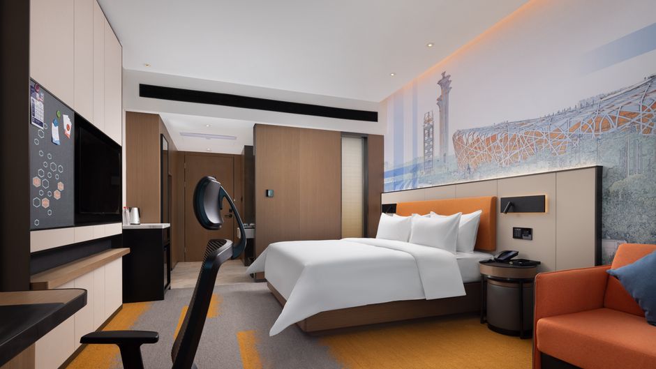 Hampton by Hilton Beijing Bird's Nest Room