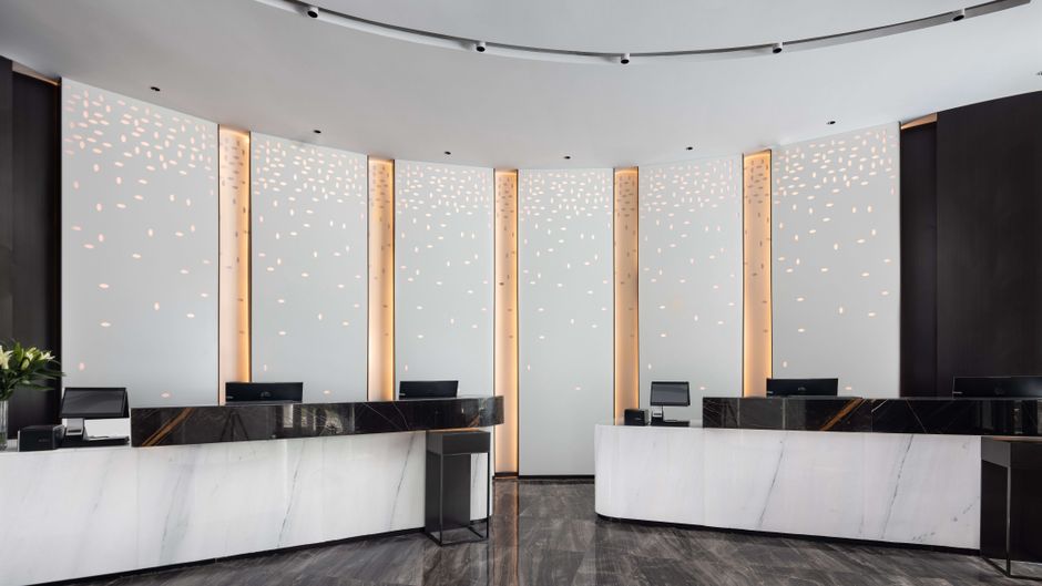 Hampton by Hilton Beijing Bird's Nest Lobby
