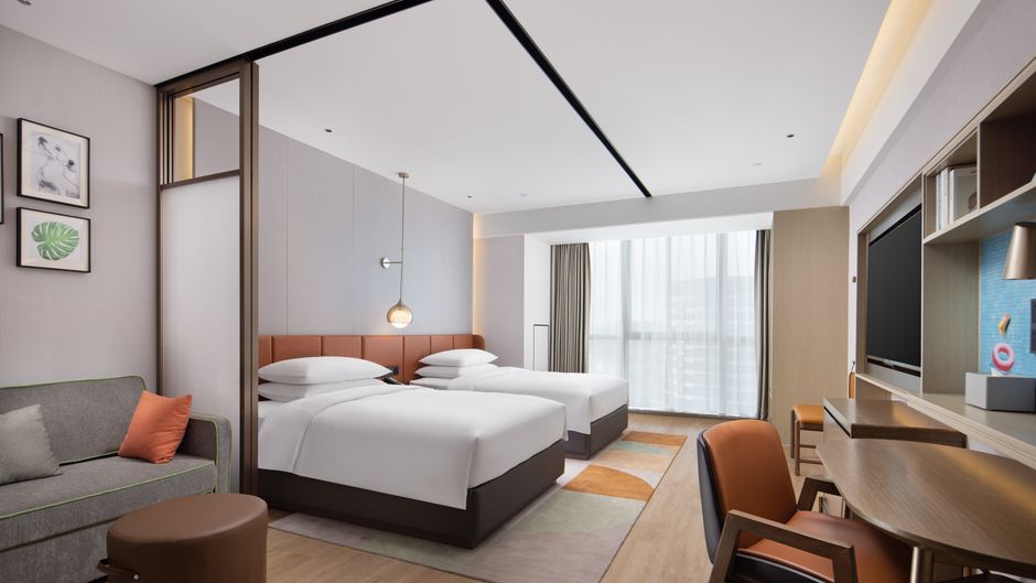 Home2 Suites by Hilton Wuhu Jiujiang Room