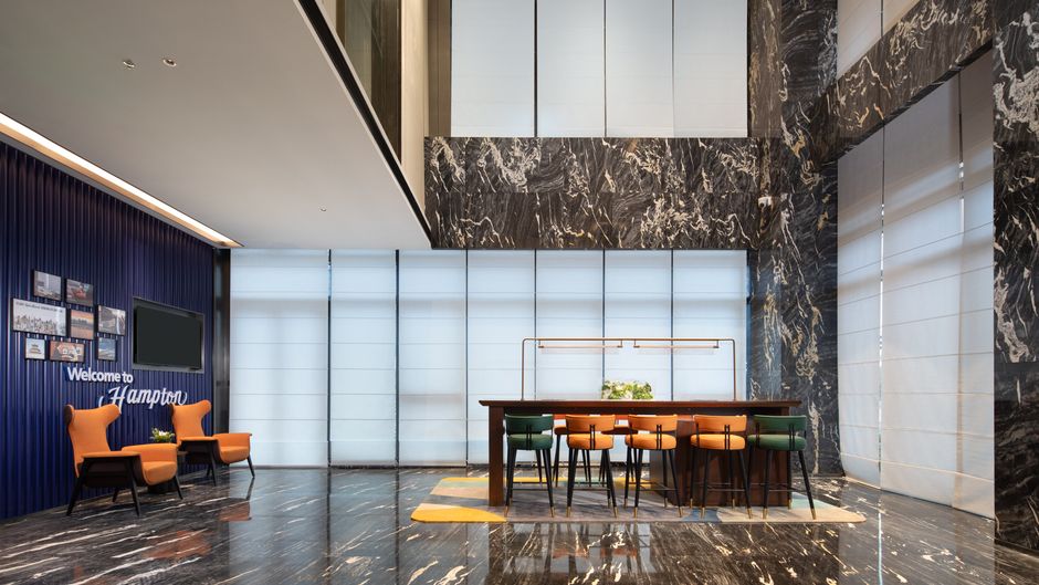 Hampton Hilton Wenling Lobby