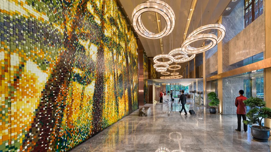 Mandarin Oriental Pudong, Shanghai Lobby
