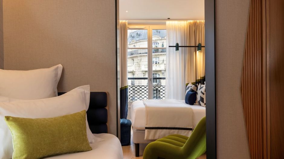 Hotel Raspail Montparnasse Room