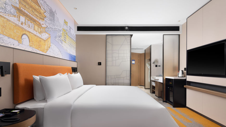 Hampton by Hilton Sanqiao Subway Station Room