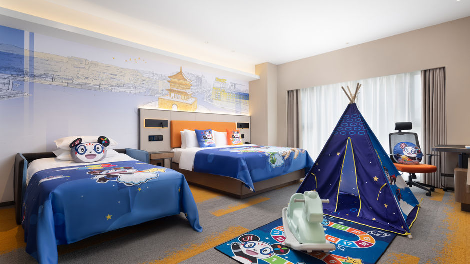 Hampton by Hilton Sanqiao Subway Station Room