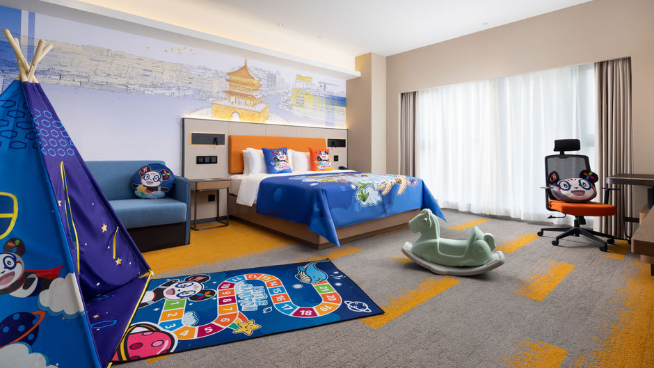 Hampton by Hilton Sanqiao Subway Station Room