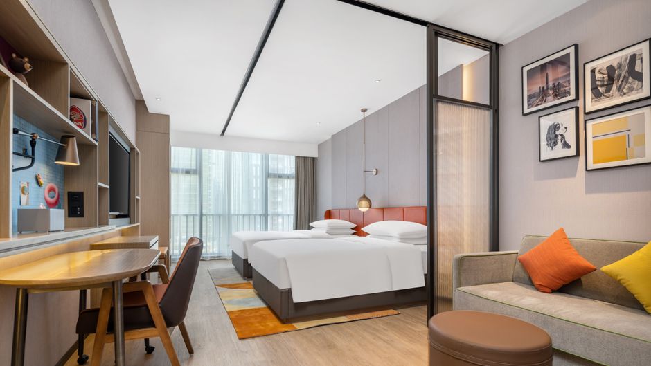 Home2 Stes by Hilton Science & Tech Park Room