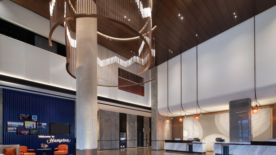 Hampton Jinan Railway Station Lobby