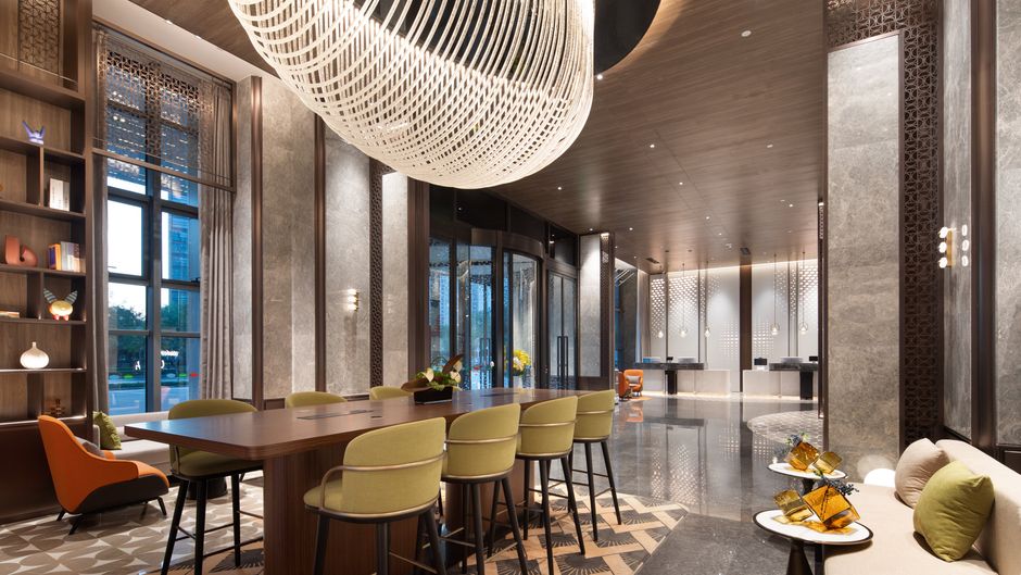 Hampton URC Innovation Plaza Lobby