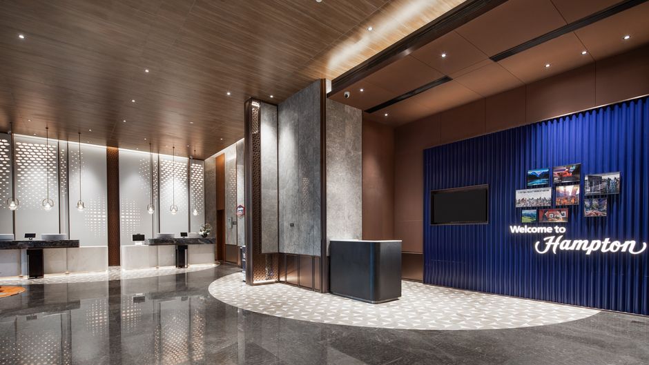 Hampton URC Innovation Plaza Lobby