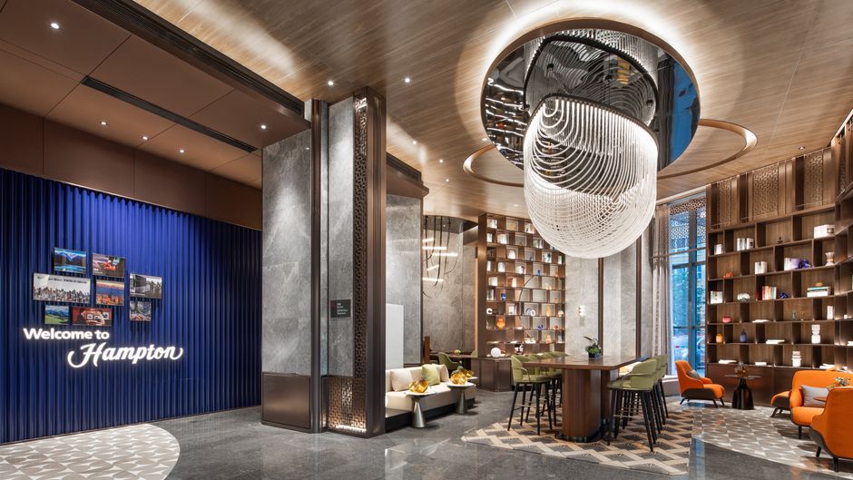 Hampton URC Innovation Plaza Lobby