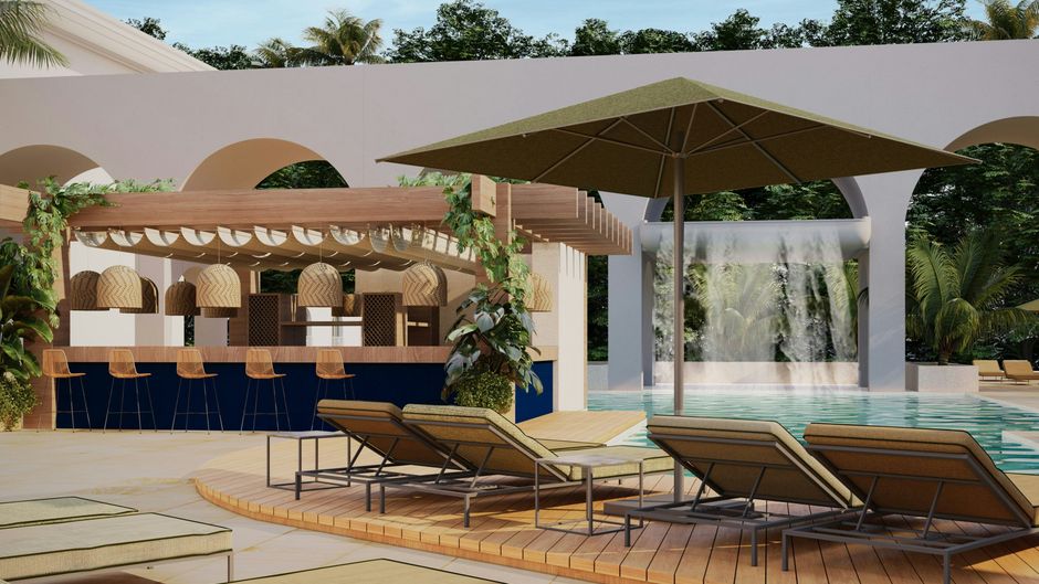 Tropical Executive Hotel Pool
