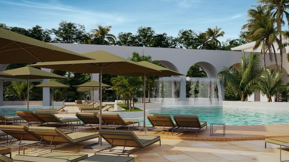 Tropical Executive Hotel Pool