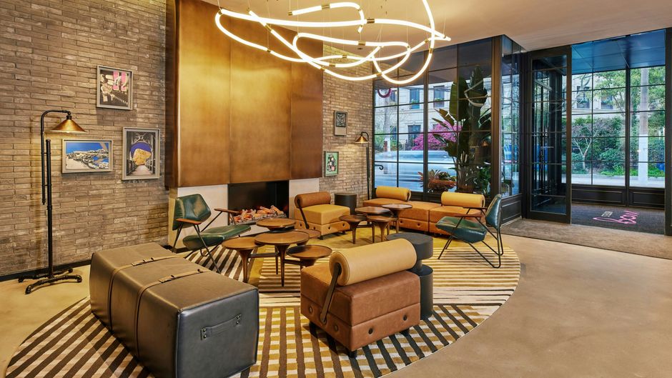 Moxy Shanghai Putuo Lobby