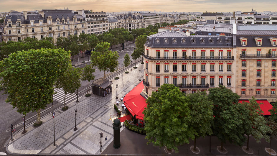 The Hotel Fouquet's Barriere Exterior