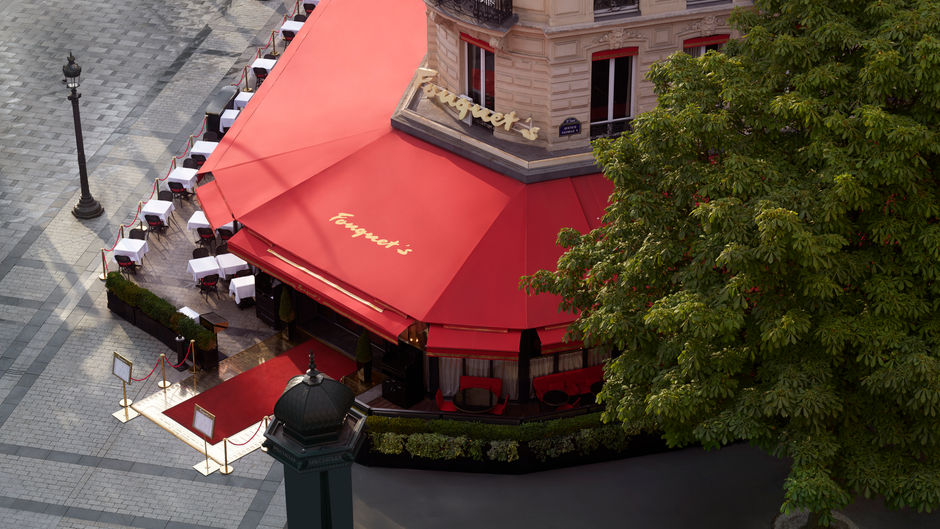 The Hotel Fouquet's Barriere Exterior