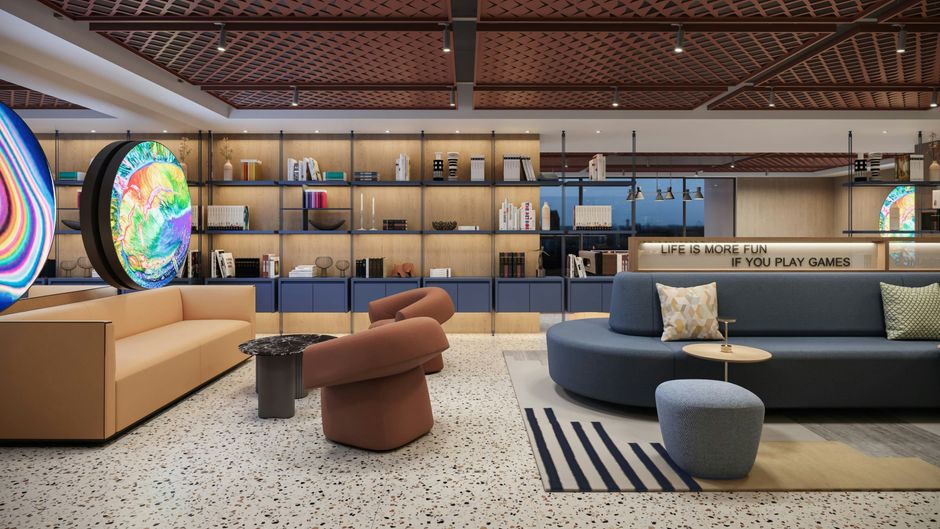 Aloft Istanbul Karakoy Lobby