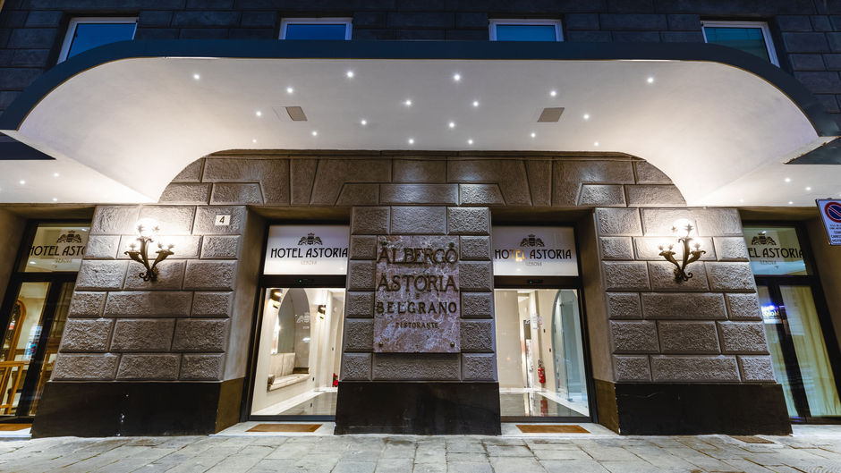Hotel Astoria Genova Exterior