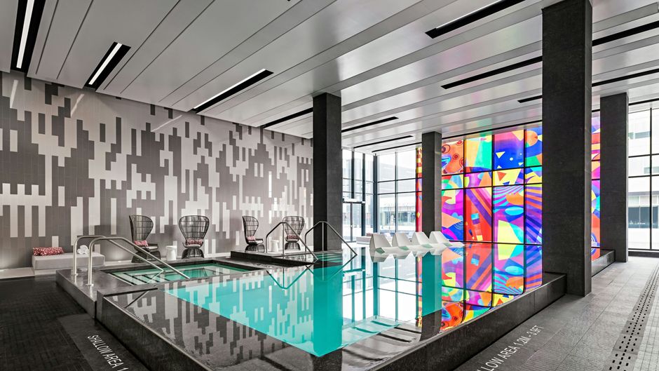 Toronto Marriott Markham Pool