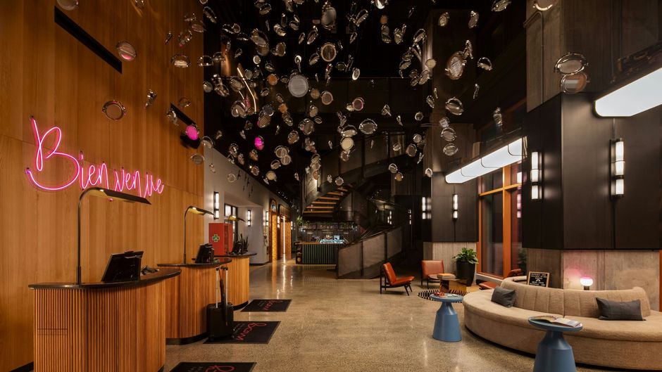 Moxy Montreal Downtown Lobby