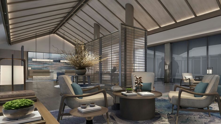 Courtyard by Marriott Pinghu Lobby
