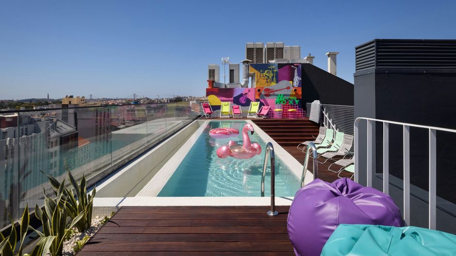 Moxy Lisbon City Pool