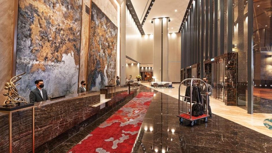 M World Hotel Lobby
