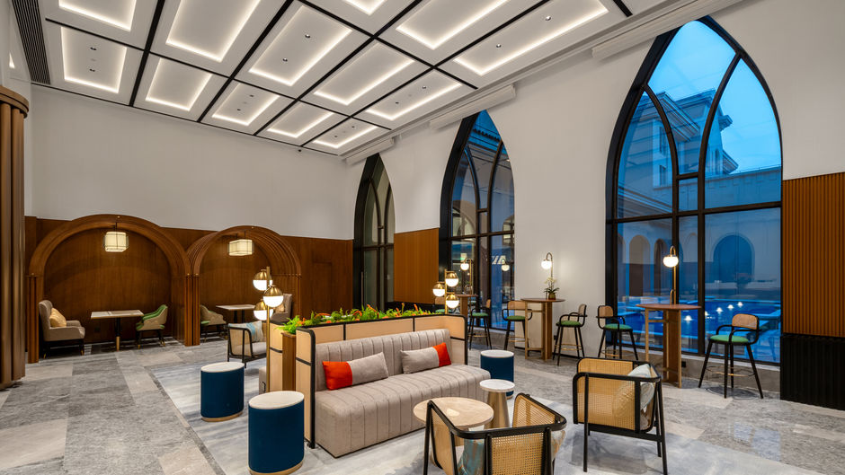 Hilton Garden Inn Changxing Island Lobby