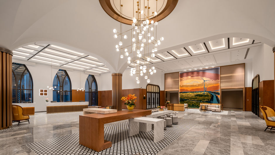 Hilton Garden Inn Changxing Island Lobby