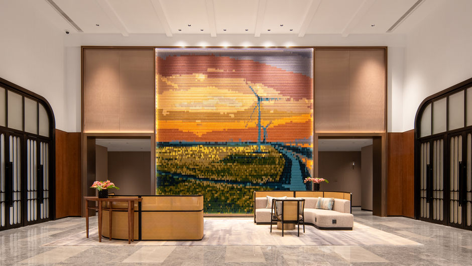 Hilton Garden Inn Changxing Island Lobby