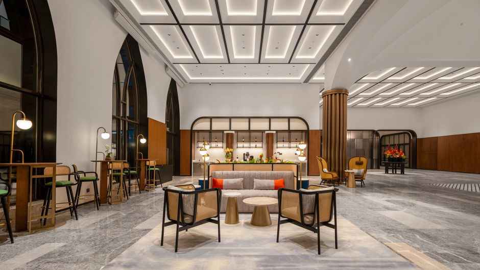 Hilton Garden Inn Changxing Island Lobby
