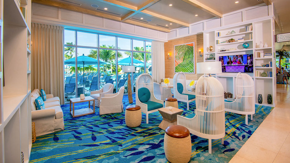 Margaritaville Beach Resort Nassau Lobby
