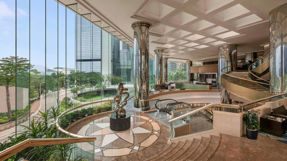 JW Marriott Hotel Hong Kong Lobby