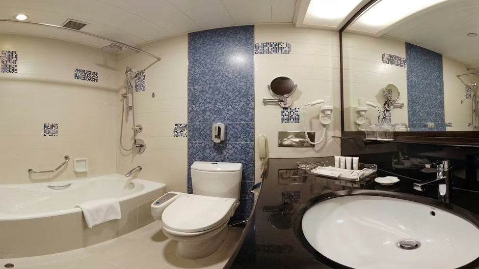 South Pacific Hotel Room