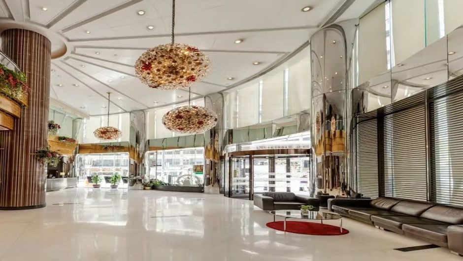 South Pacific Hotel Lobby