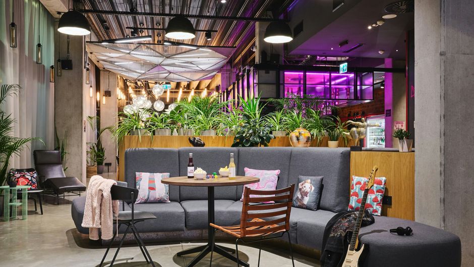 Moxy Katowice Airport Lobby