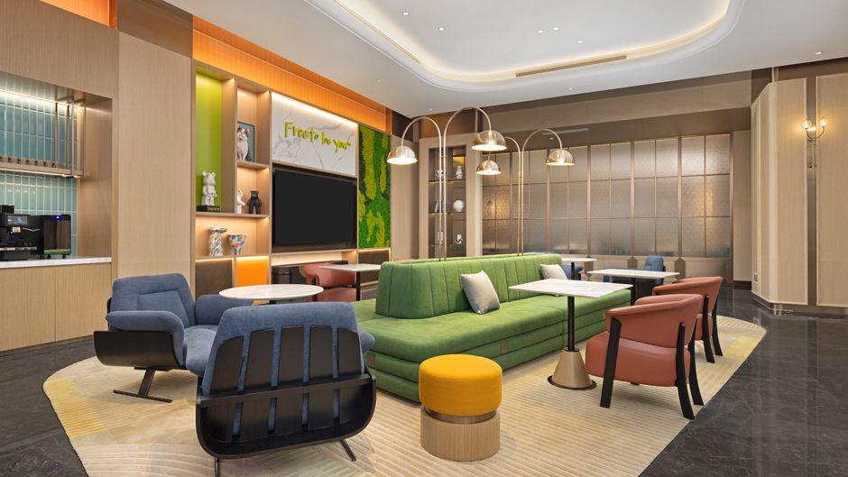 Home2 Suites Qingdao West Coast Lobby