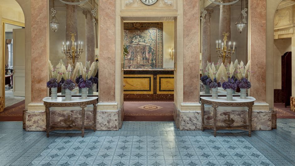 Hotel Beau-Rivage Lobby
