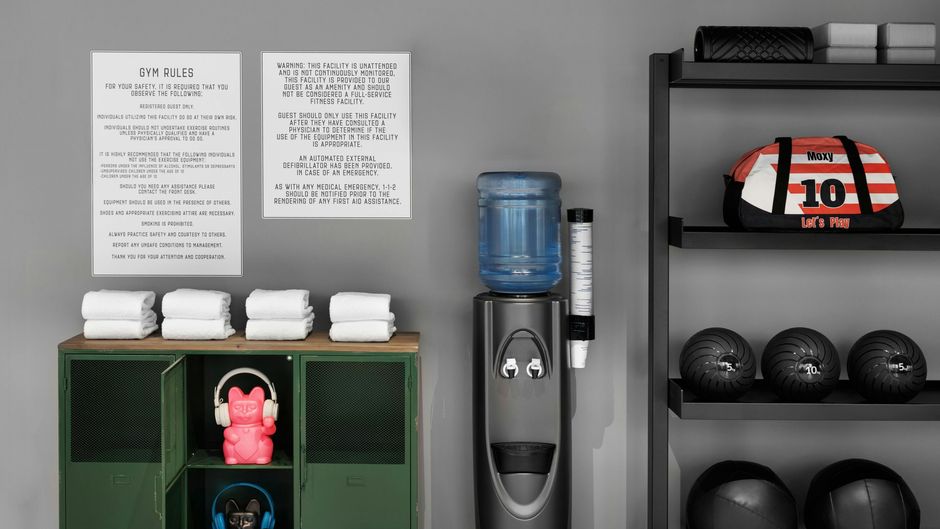 Moxy Zurich Recreation