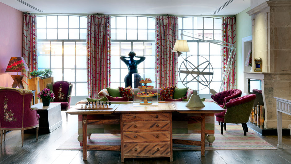 The Soho Hotel Lobby