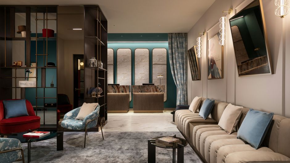 Puccini Hotel Milan Lobby